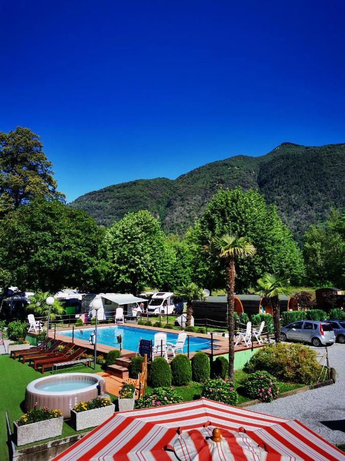 Camping Melezza Losone Ngoại thất bức ảnh
